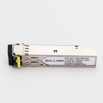 Compatible With Cisco Huawei H3C Ruijie SFP-GE-LH80-SM1550 Optical Module 1.25G 1550nm 80km