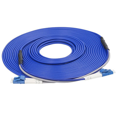کابل پلاستیکی فیبر نوری زرهی PVC 20m SC To LC-FC-ST 1310nm